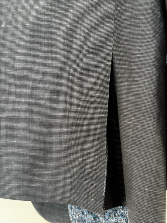 Original Penguin Men's Blue Notch Lapel Suit Jacket Size 44R - Picture 8 of 14